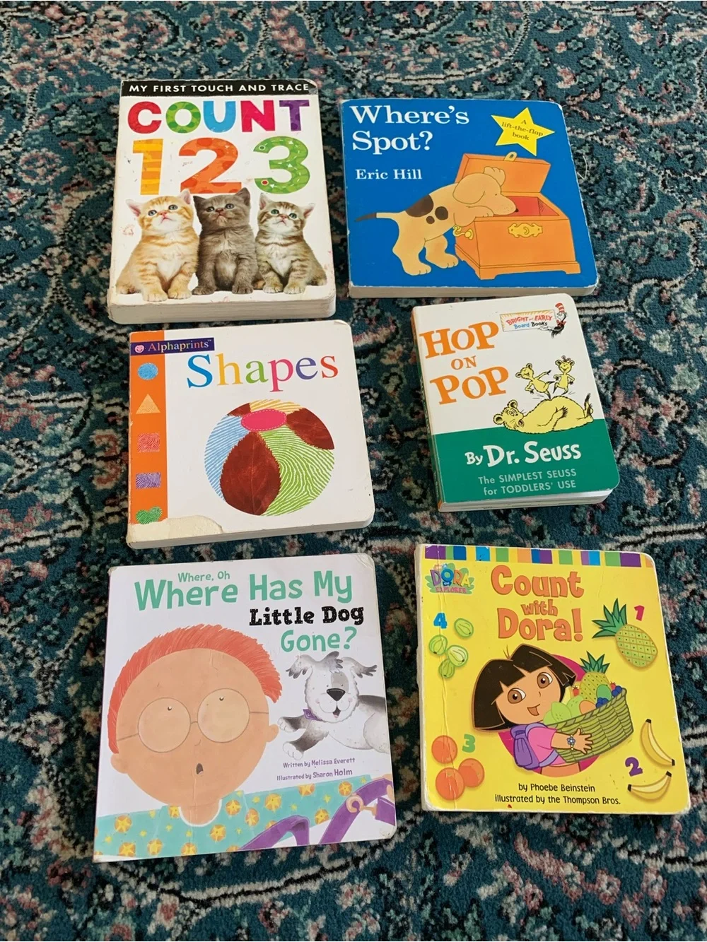 Lot of 6 board books